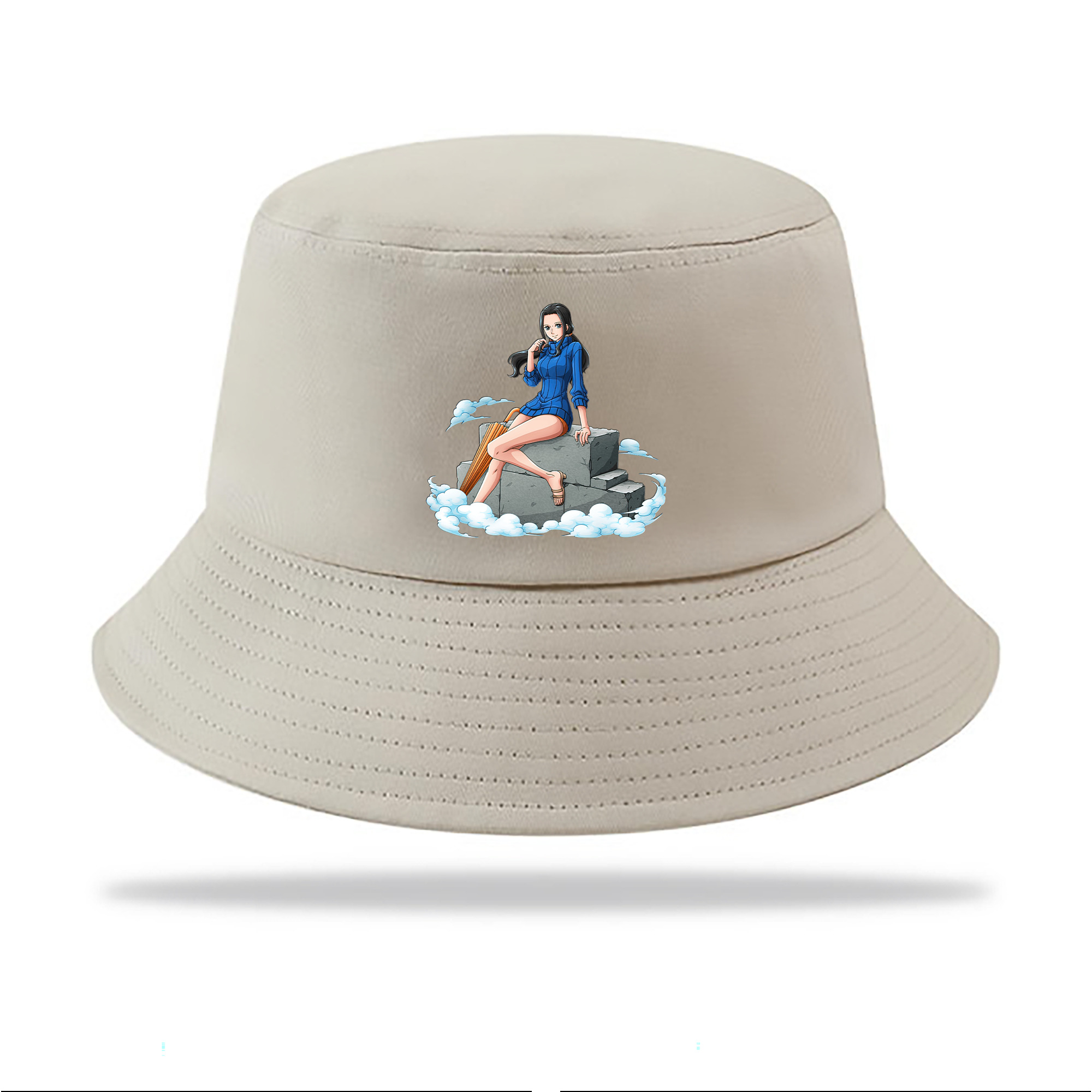 （画像用） ワンピース ニコ・ロビン ONE PIECE Nico Robin アウトドア日除けバケットハット